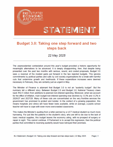 Statement Budget 3.0: Taking one step forward and two steps back