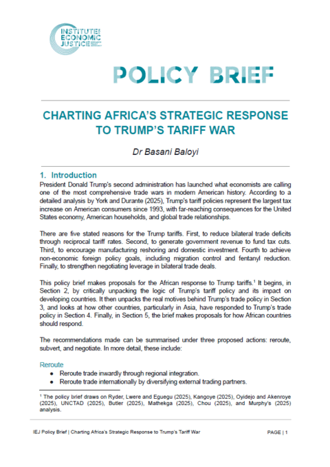 Trump’s Tariff War: Charting Africa’s Strategic Response